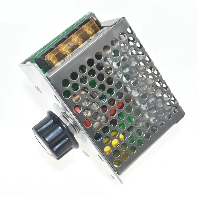 Vista dall’alto del regolatore di velocità per utensili elettrici