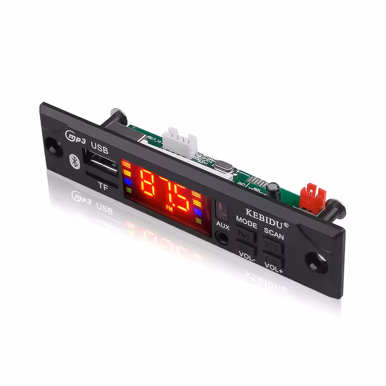 Modulo MP3 Auto Bluetooth 12V con USB, SD Card, Radio FM e Telecomando – Lettore Universale
