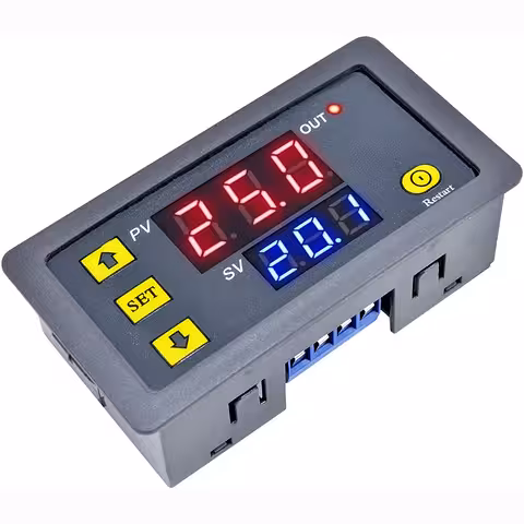 Relè Temporizzatore Programmabile 220V | Modulo Digitale con Timer e Intervallo Regolabile