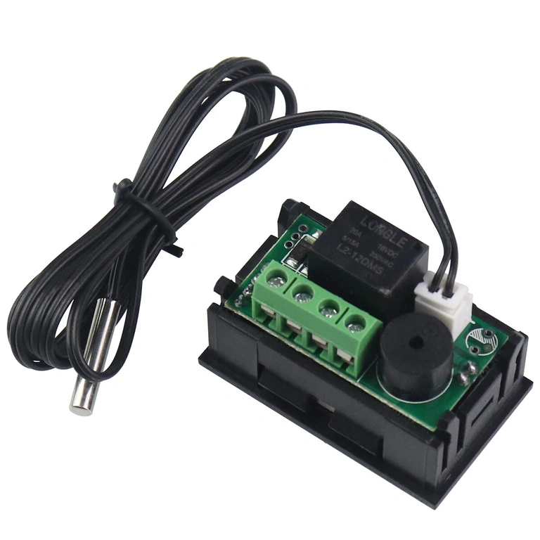 Termostato con relè per controllo riscaldamento e raffreddamento 12V