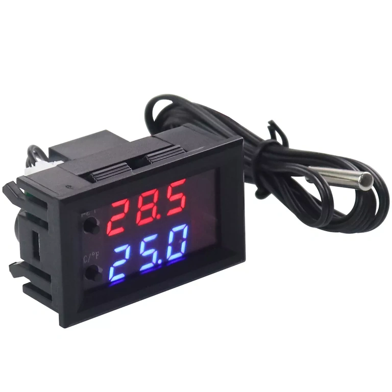 Termostato con sensore temperatura NTC subacqueo e cavo 40cm