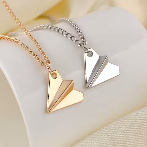 Ciondolo Aereo con Collana – Medaglione Harry Styles One Direction per Fan