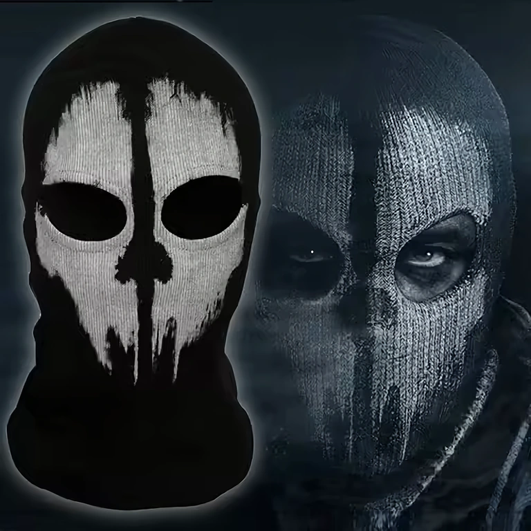 Maschera termica Call of Duty Ghosts per sport invernali Maschera termica Call of Duty Ghosts, ideale per sport invernali, sci e snowboard