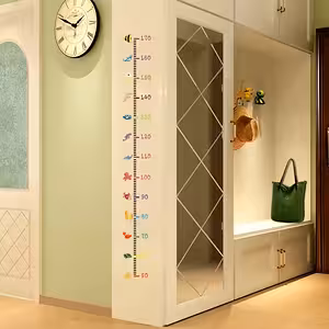 Metro da Parete per Bambini – Adesivo Misuratore di Altezza Decorativo