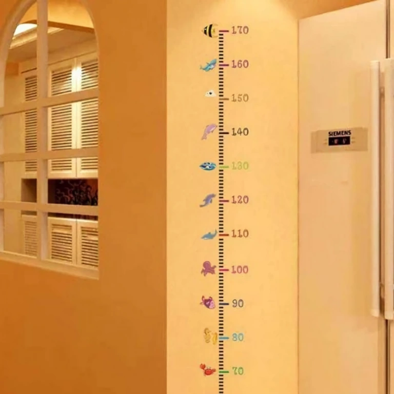 Metro da parete per cameretta bambino Metro da parete colorato – ideale per decorare la cameretta