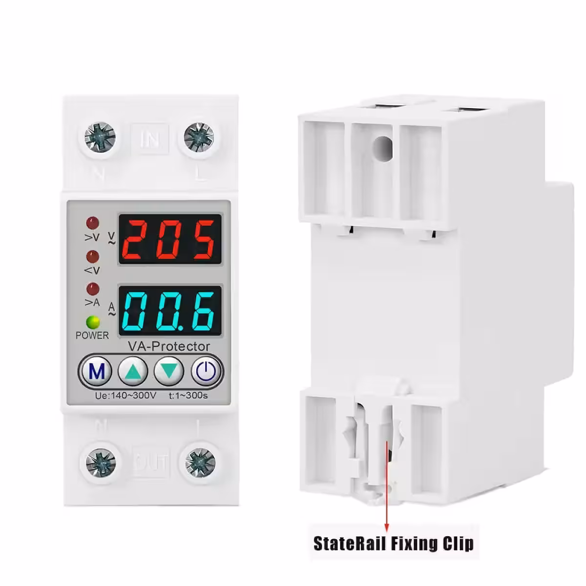 Relè monitoraggio e protezione elettrica per apparecchi 63A
