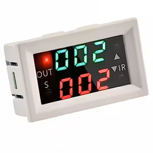 Modulo Temporizzatore Relè Programmabile 12V con Display Digitale – Timer Regolabile con Ritardo, Ciclo e Doppio Tempo