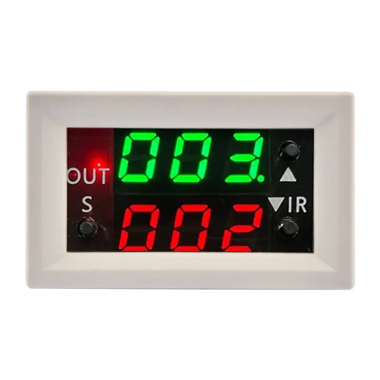 Modulo relè timer con schermo LED doppio Modulo relè per controllo temporizzato con display LED per regolazioni rapide