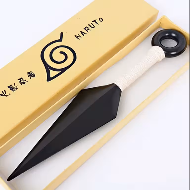 Coltello Ninja Kunai Naruto – Replica in Plastica ABS 1:1 per Fan Anime