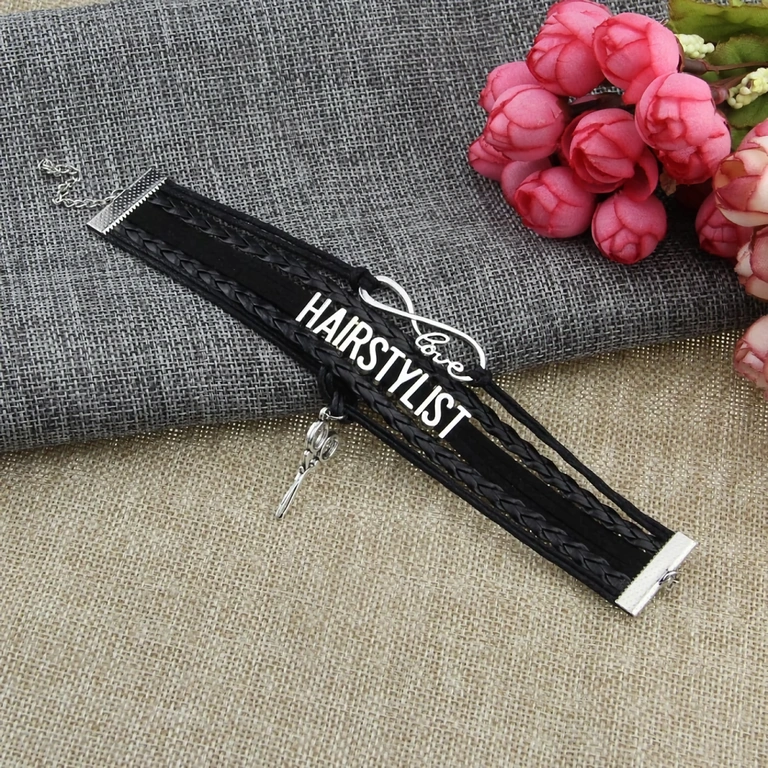 Bracciale personalizzato per parrucchieri