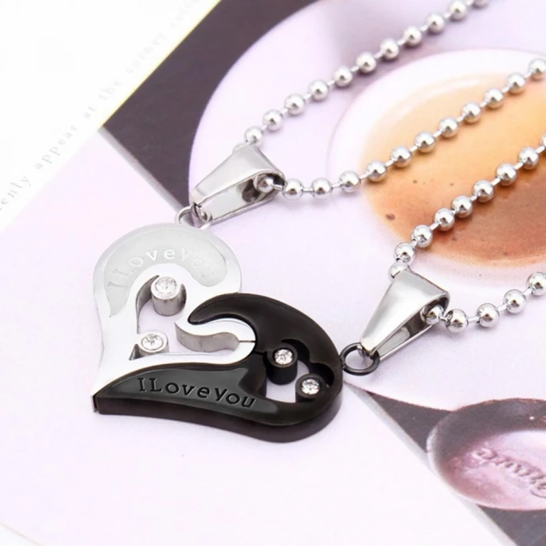Catenine a cuore, regalo ideale per coppie