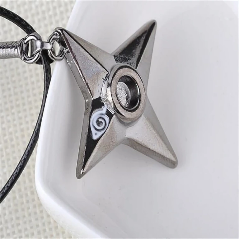 Ciondolo stella lanciatrice Shuriken per cosplay