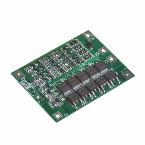 Modulo Protezione Carica-Scarica BMS 4S 40A – Batterie 18650 Li-Ion 14.8V
