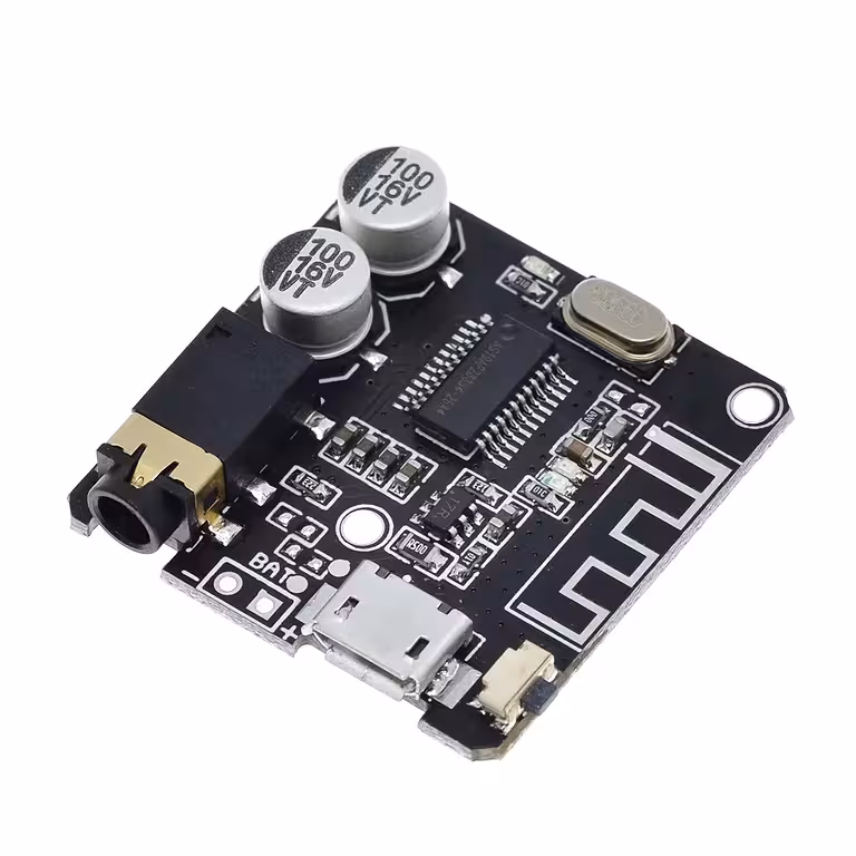 Ricevitore Audio Bluetooth 5.0 VHM-314 con USB – Adattatore Auto, Scheda Audio Esterna, App per Telefono