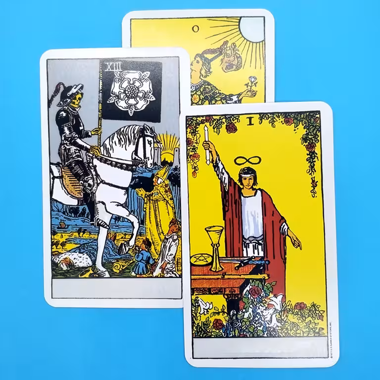 Carte dei Tarocchi Zingari Rider Waite – Set completo 78 carte per divinazione e lettura