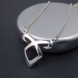 Ciondolo Collana The Mortal Instruments City of Bones – Angelo, Collana Fantasy Argentata