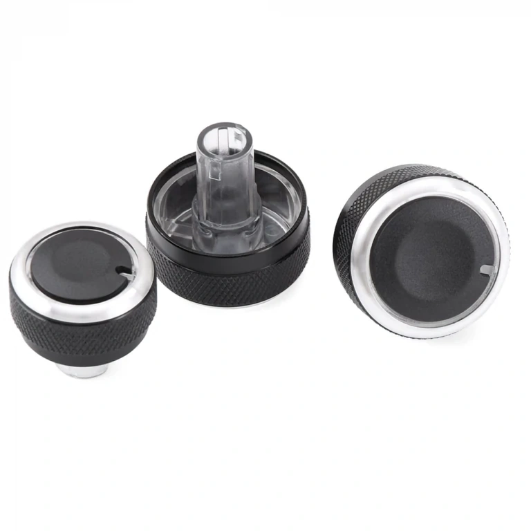 Set pulsanti AC per Passat B6 Manopole cambio AC per VW Passat B6 compatibili con cruscotto originale