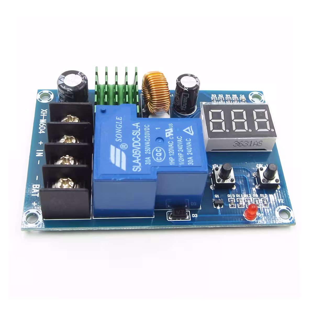 Dispositivo per interrompere l’alimentazione quando la batteria è carica