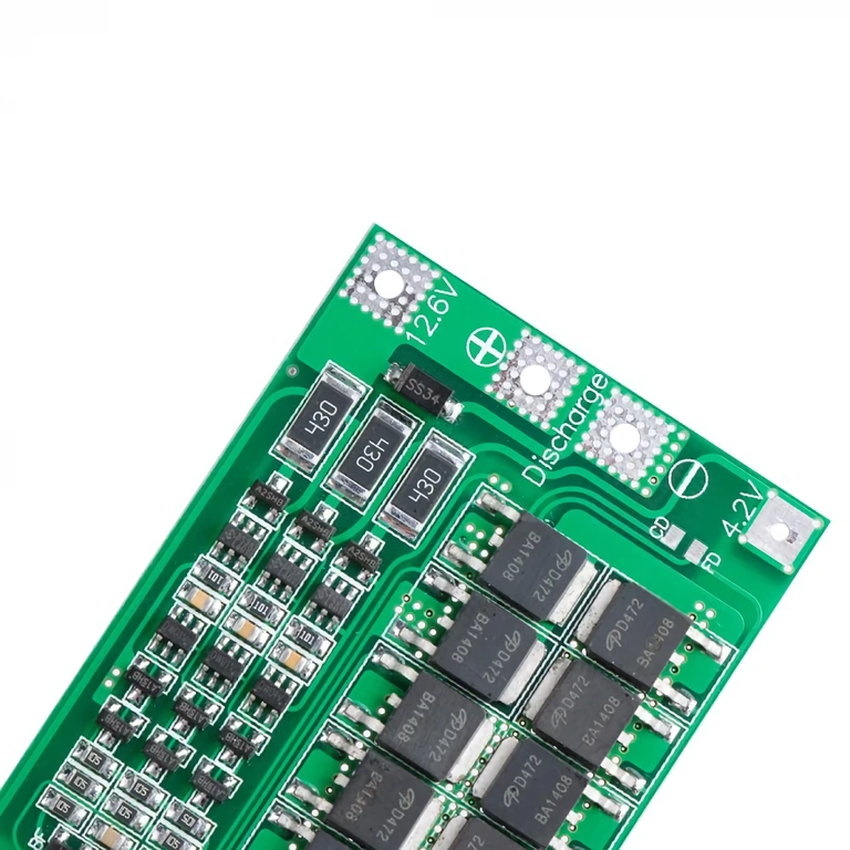 Modulo elettronico per controllo e protezione batterie Li-Ion 18650