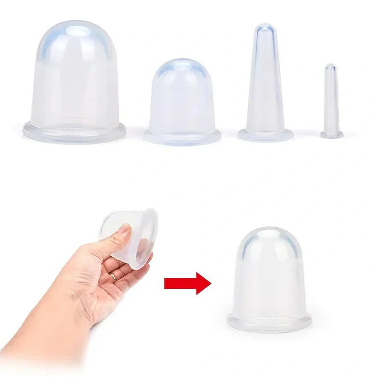 Coppette silicone per dimagrimento e rimodellamento corpo Terapia con ventose per riduzione grasso e cellulite