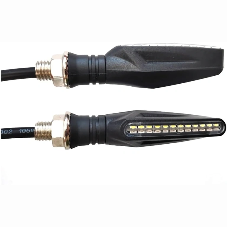 Indicatori segnalazione gialli con LED per ATV e scooter