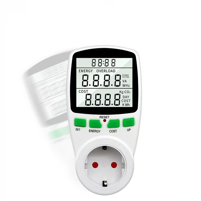 Dispositivo con display costo/kWh e funzione di stima delle spese mensili