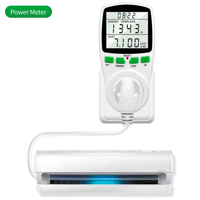 Strumento di misura della corrente elettrica per apparecchi collegati alla presa