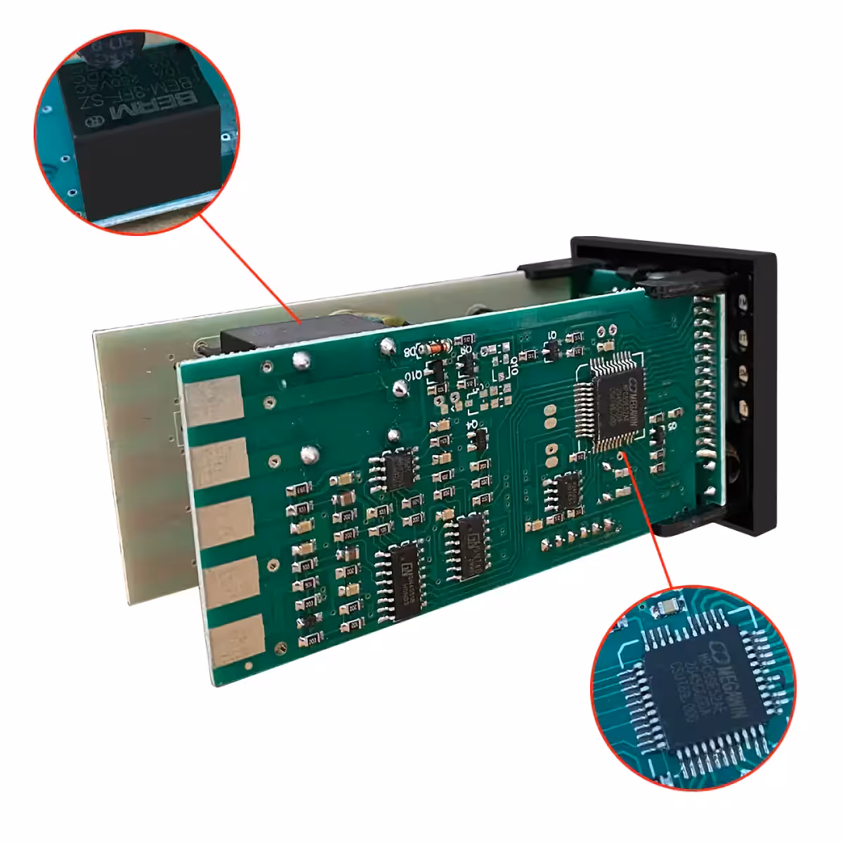 Termostato industriale preciso, ideale per forni, metallurgia, chimica ecc.