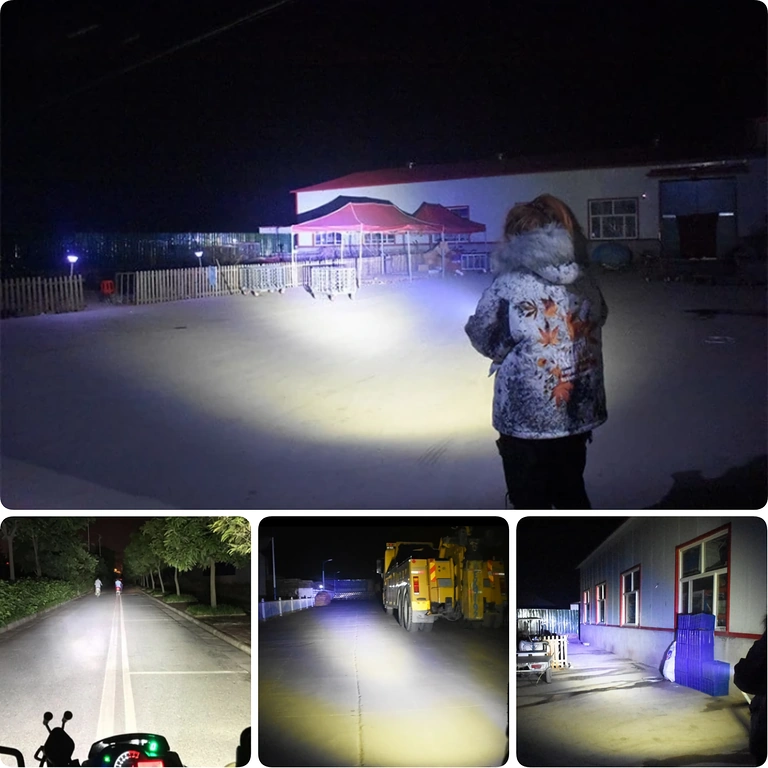 Illuminazione potente per sicurezza e visibilità