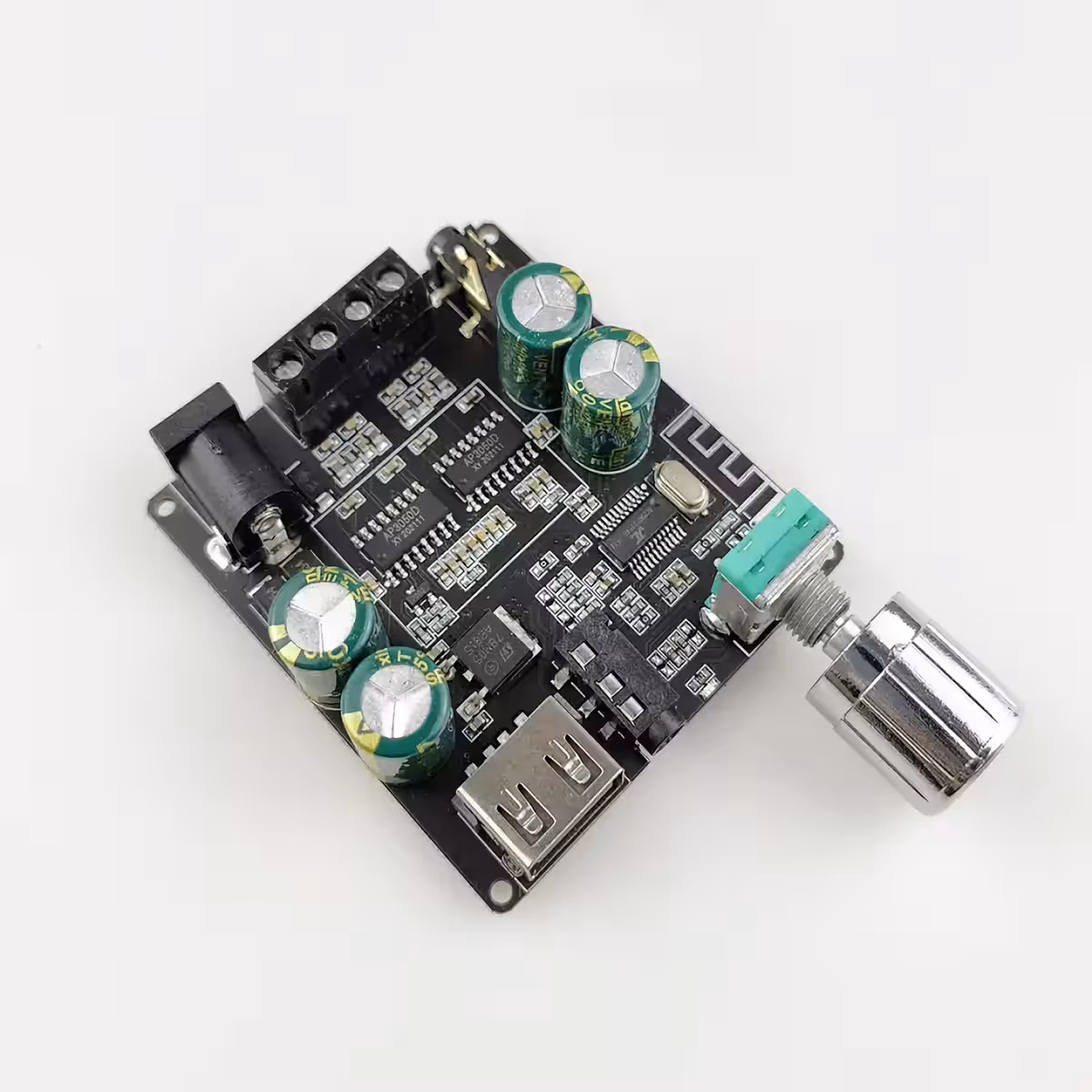 Modulo audio stereo Classe D 2x100W per utilizzi vari