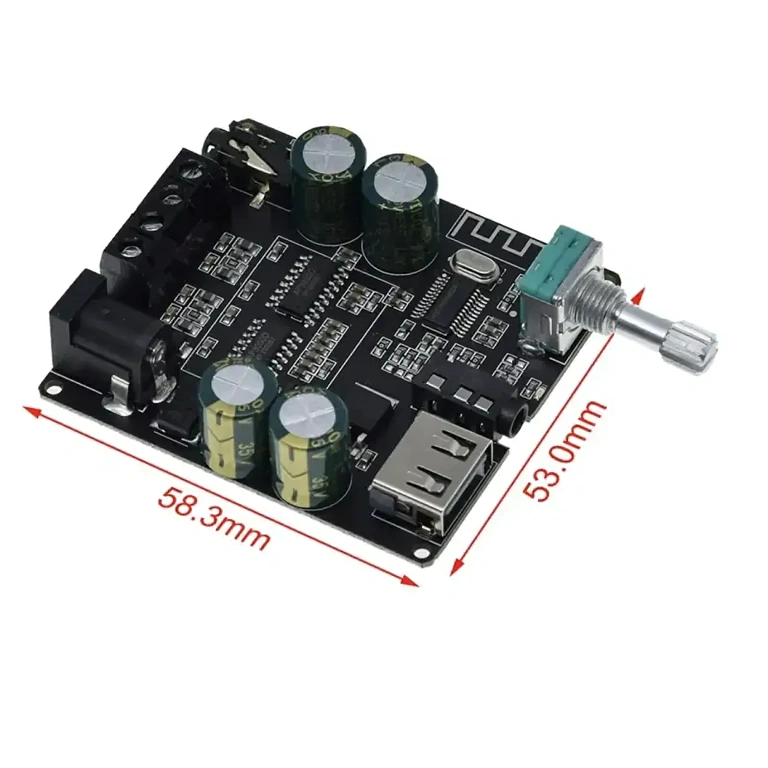 Amplificatore Hi-Fi compatto con Bluetooth Modulo compatto Hi-Fi con connessione Bluetooth