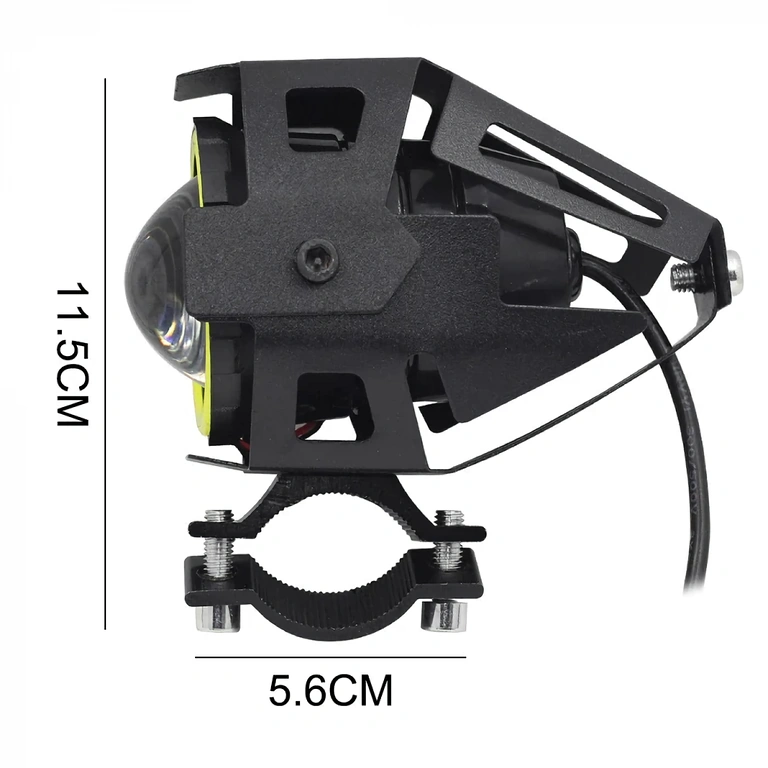 Proiettore LED Angel Eyes per bici o moto Luce Angel Eyes LED per bicicletta, moto o monopattino