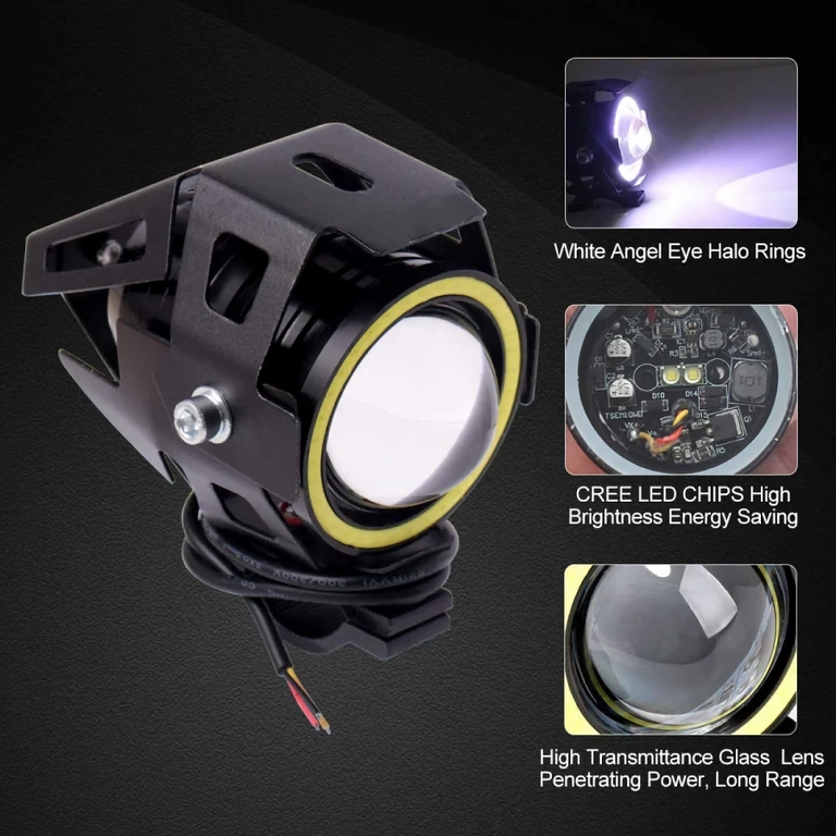 Faro nebbia LED U7 per ATV Proiettore nebbia LED modello U7 ideale per ATV e off-road
