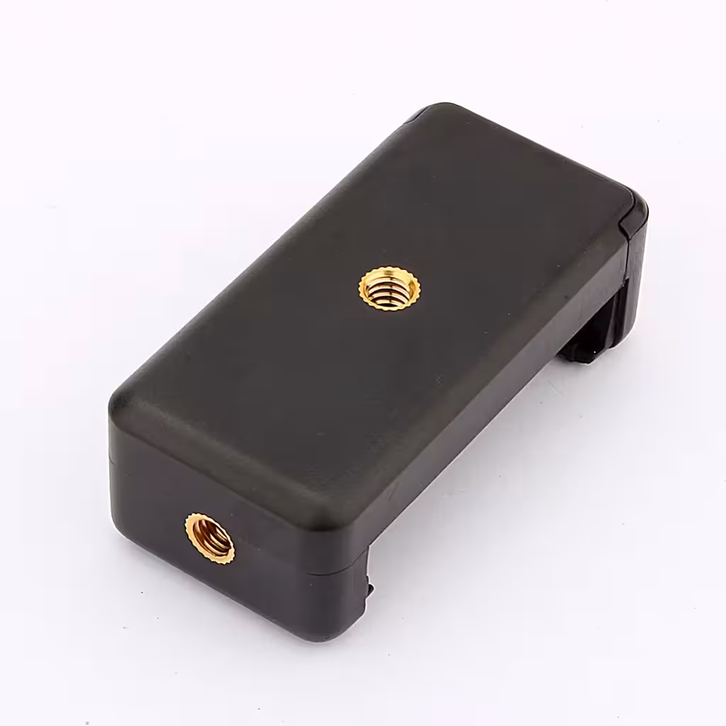 Supporto Treppiede Professionale per Smartphone – compatibile iPhone, Samsung, con doppio filetto 1/4”