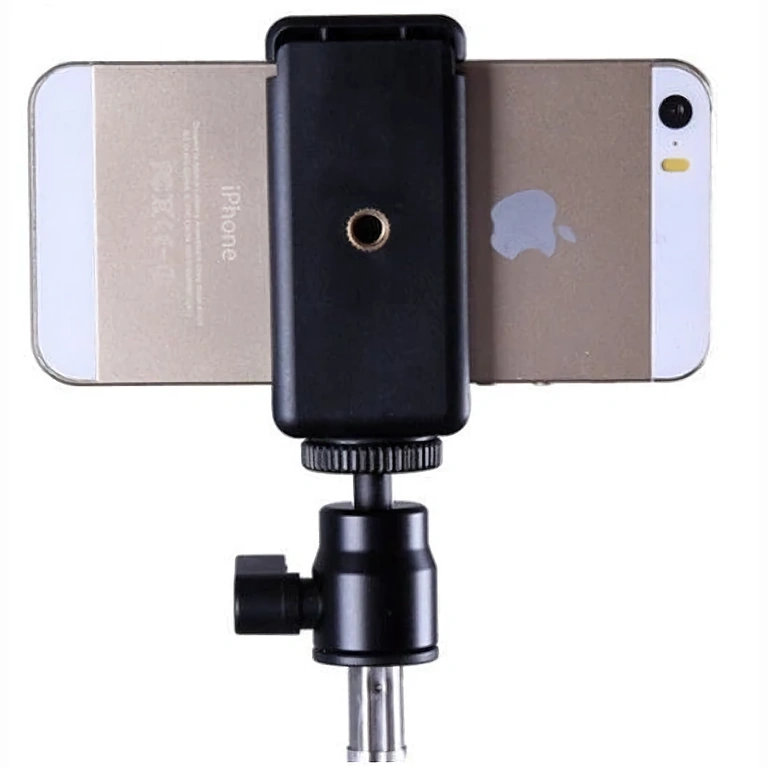 Supporto premium per iPhone e treppiede Supporto premium per iPhone – montaggio su qualsiasi treppiede
