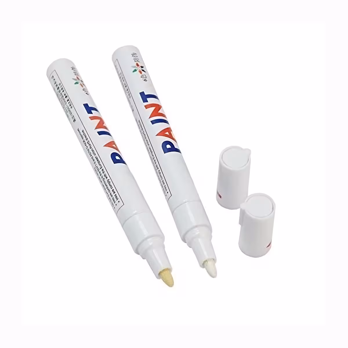 Pennarello bianco ideale per pneumatici di auto o biciclette