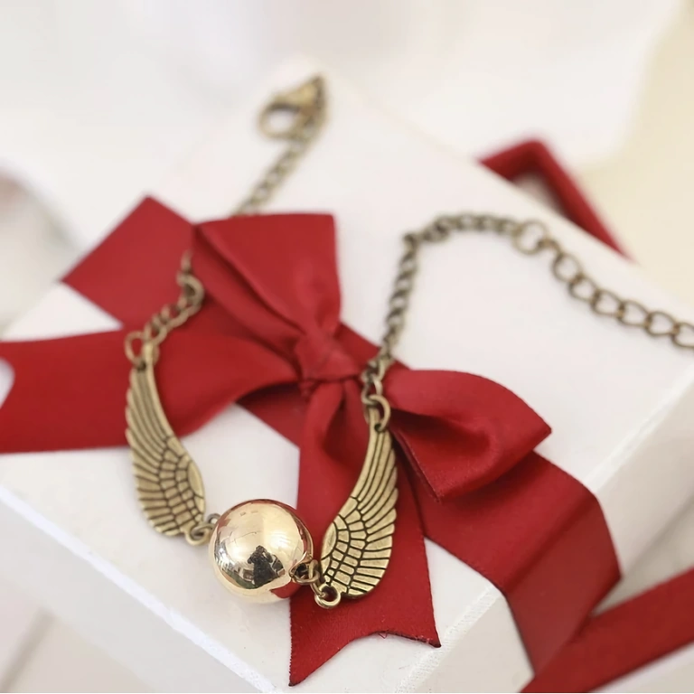 Bracciale Harry Potter Bracciale a tema della serie Harry Potter – modello con Snitch