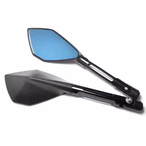 Specchietti Moto Sport Universali Rizoma con Attacco al Manubrio – Set 2 Pezzi per Motocicletta