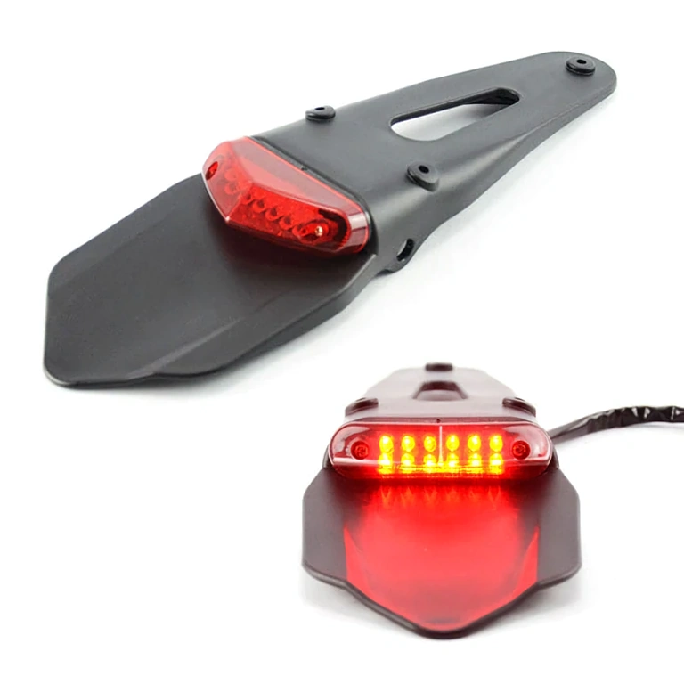 Stop freno LED enduro / motocross Stop freno LED per moto enduro, MX e scooter sport