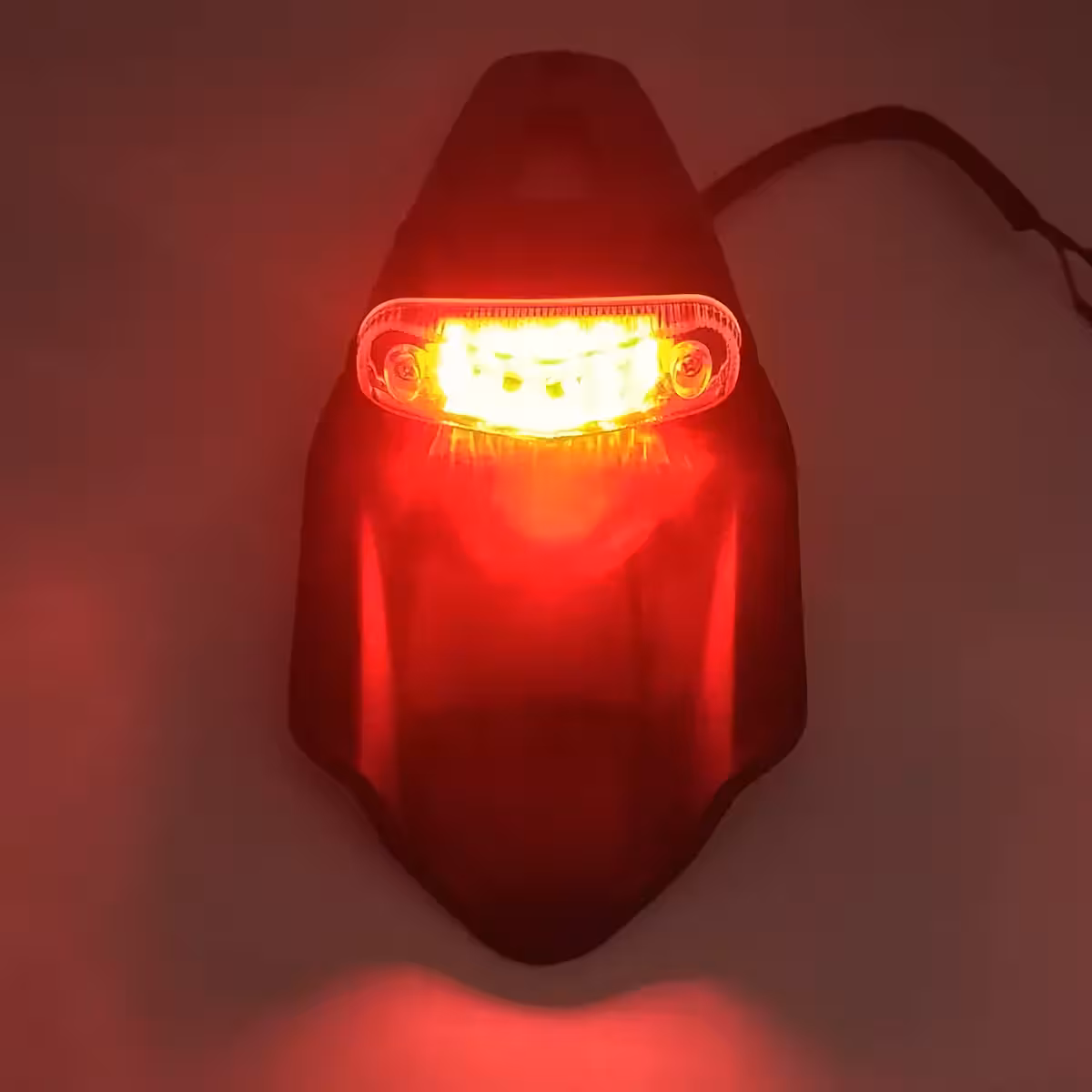 Luce posteriore LED freno con 12 LED rossi, compatibile off-road