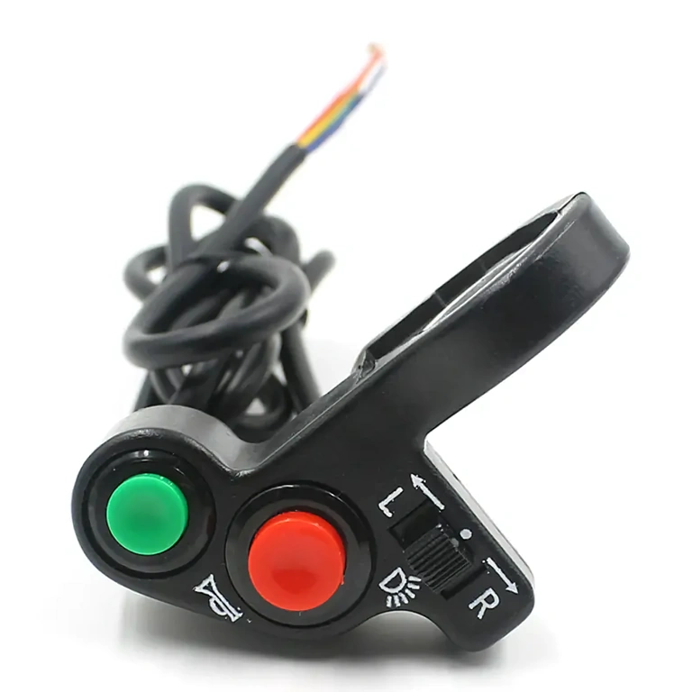 Interruttore completo con 7 fili, controllo indicatori e luci