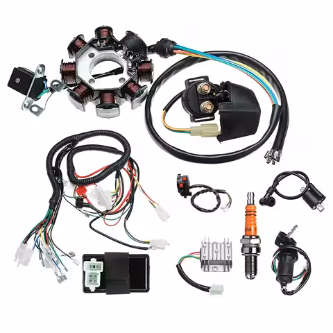 Impianto elettrico completo ATV cinese 150cc 200cc 250cc 300cc – cablaggio completo motore verticale 4T