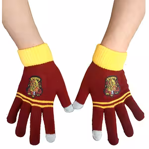 Guanti invernali Harry Potter Grifondoro – abbigliamento ufficiale Hogwarts