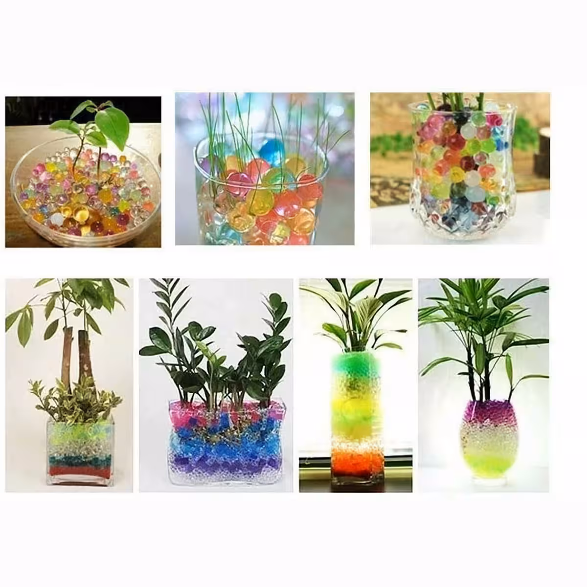 Palline in gel idrofilo per composizioni floreali e decorazioni eventi