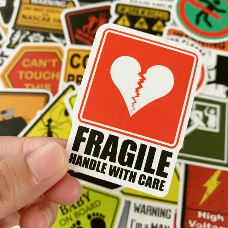 Adesivi divertenti resistenti all’acqua e usura