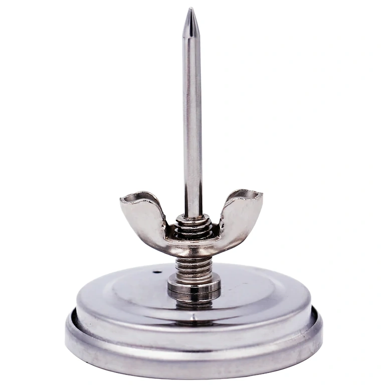 Termometro con clip per affumicatore o grill Termometro a sonda con clip per fissaggio al coperchio grill