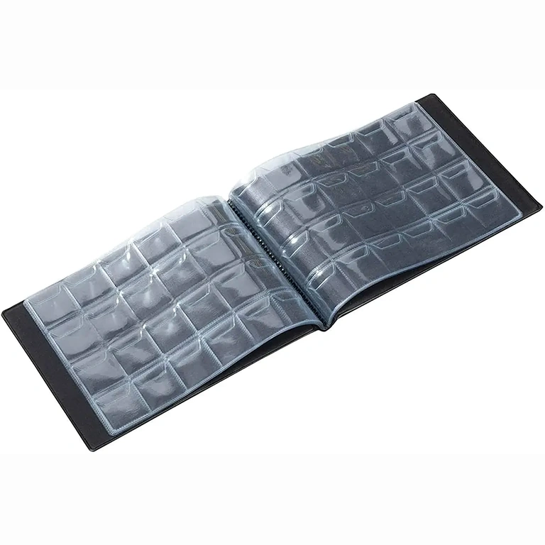 Grande album per monete, dimensioni 3x3 cm per tasca