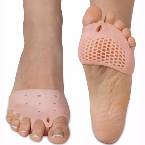 Ortesi separatore correttore dita Hallux Valgus – protezione bunion in silicone giorno e notte