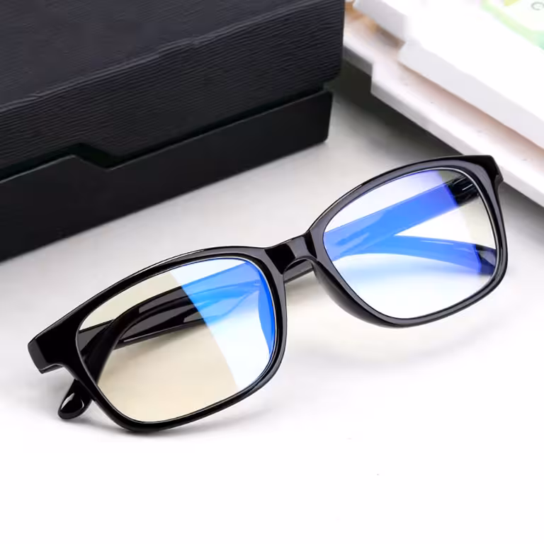 Occhiali da protezione per computer con filtro luce blu – senza diottrie per adulti, uomini, donne e bambini