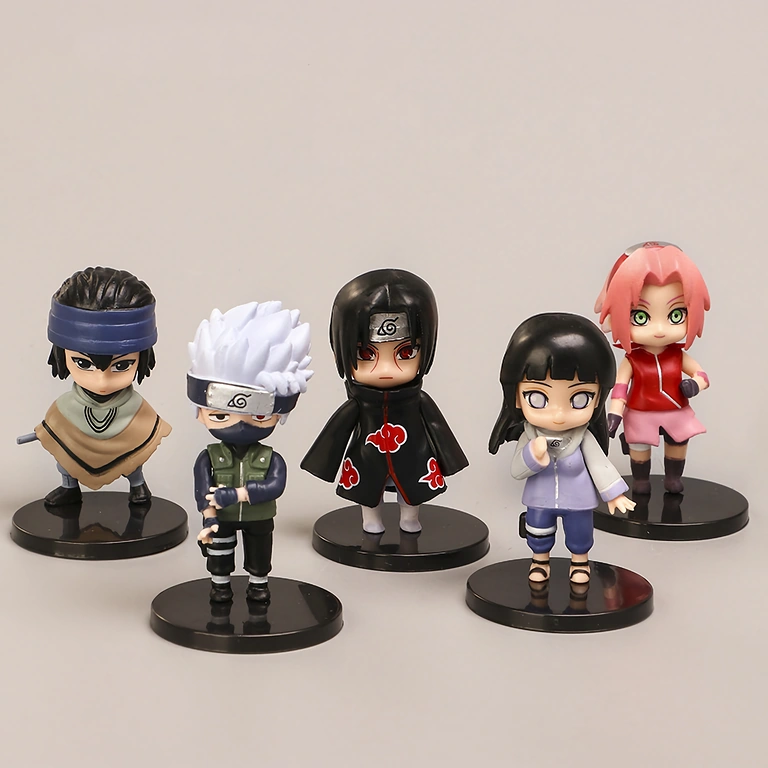 Figurine Naruto da collezione per fan Set Naruto Shippuden perfetto per collezionisti e appassionati anime